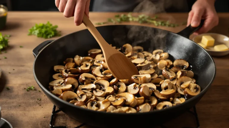 « Ne les touchez surtout pas » : la règle d’Etchebest pour des champignons caramélisés a changé ma cuisine
