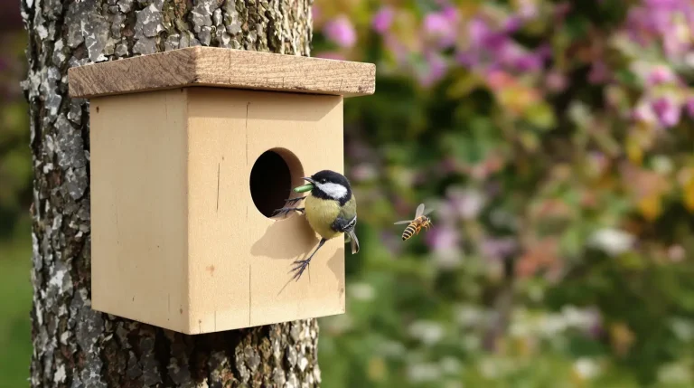 « Plus un seul frelon dans mon jardin » : tout a changé quand cet oiseau a niché dans mon nichoir à 15 €